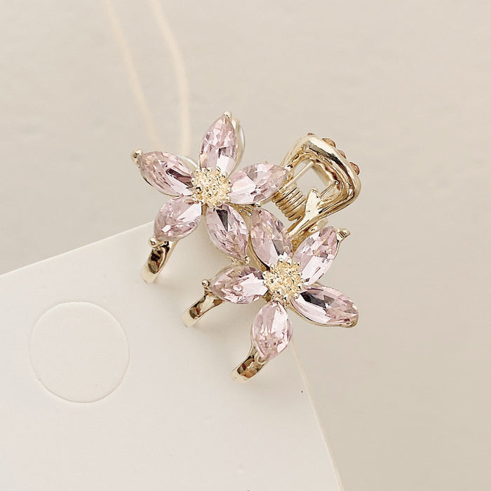Wholesale Crystal Flower Side Hairpin JDC-HC-DH002