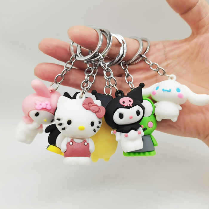 Wholesale PVC Cartoon Doll Keychain JDC-KC-XiangY054