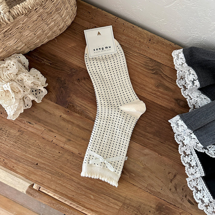 Wholesale Socks Girl Mid Socks Girl Autumn Stacking Socks