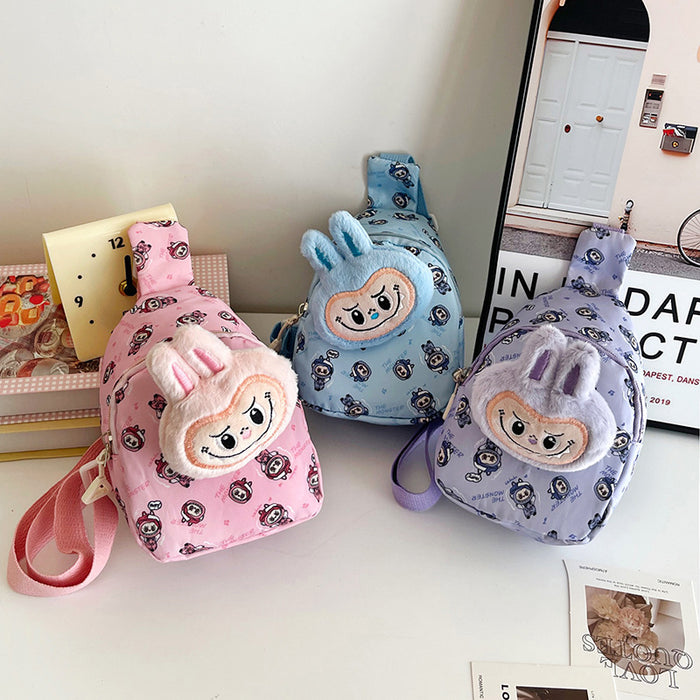 Wholesale Doll Plush Children' s Bag Shoulder Bag