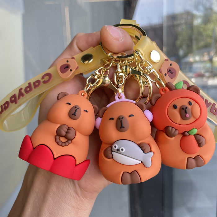 Wholesale Creative keychain, backpack pendant, car keychain, cute doll decoration