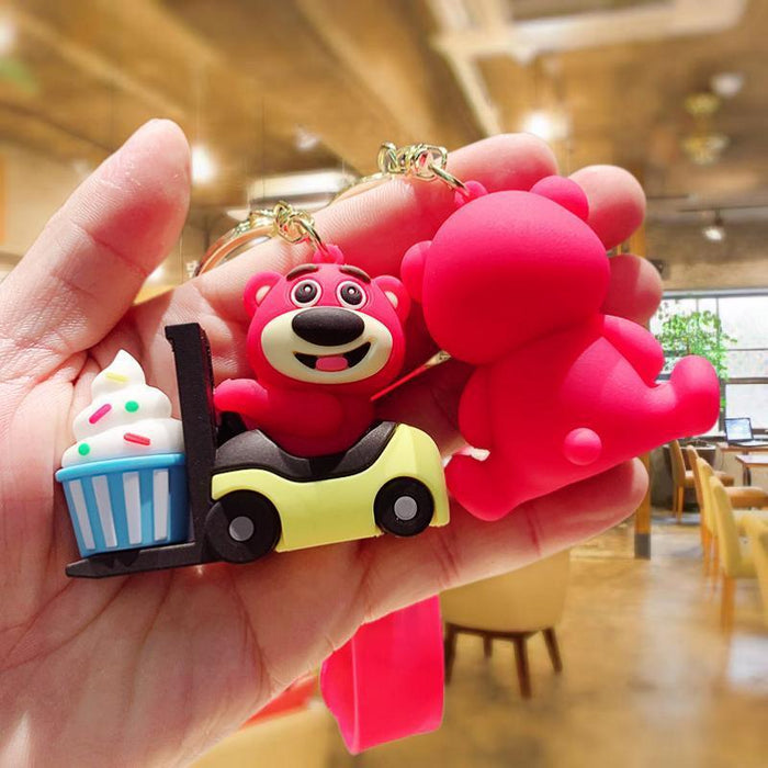 Wholesale Cartoon Doll Silicone Keychain JDC-KC-MingT074