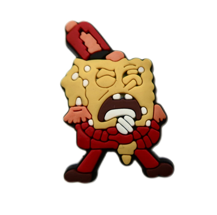 Wholesale 100pcs Cartoon PVC hole shoe buckle decoration accessories DIY detachable soft rubber shoe flower