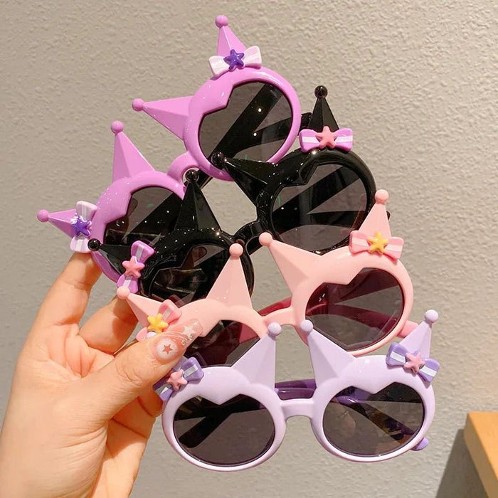 Wholesale Children's sunglasses, cute sun protection and sunshade glasses, fashionable sunglasses for little girls, and new glasses for baby girls