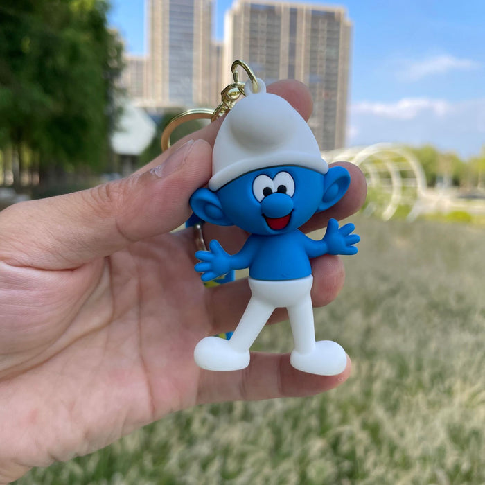 Wholesale Cartoon keychain, anime couple bag, pendant, car doll, small gift