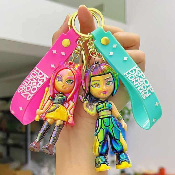 Wholesale Cute KPOP-themed Silicone Keychain