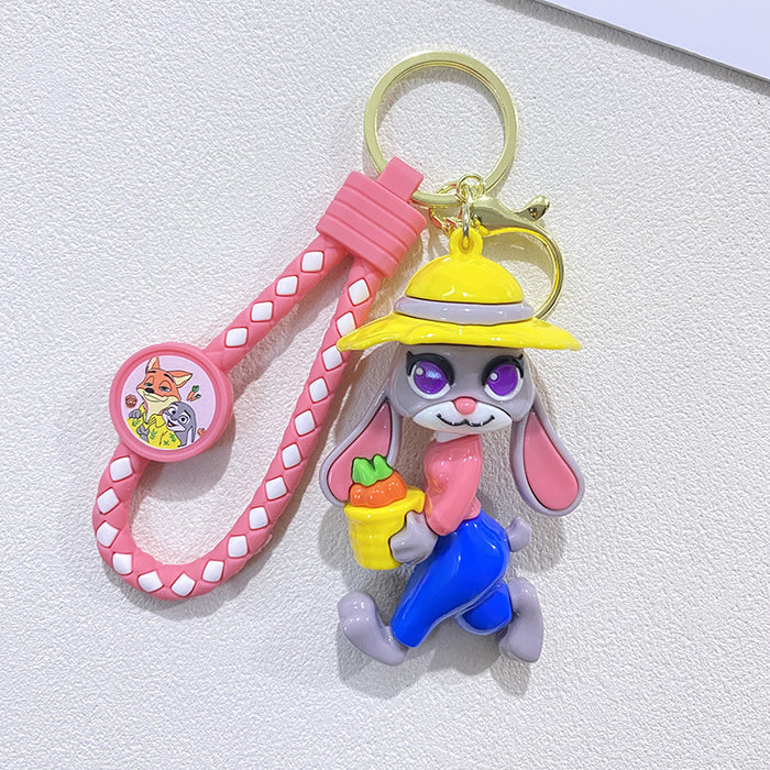 Wholesale Cute cartoon keychains  bags  accessories