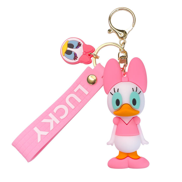 Wholesale Cartoon Silicone Doll Keychain JDC-KC-HaoXi022