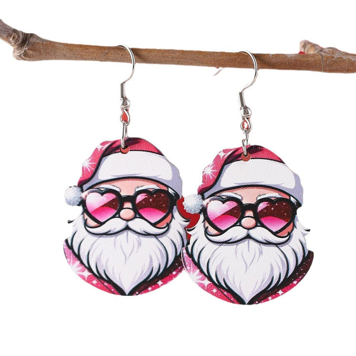 Wholesale Christmas Cartoon Acrylic Earrings