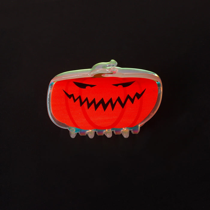 Wholesale  Pumpkin Ghost Laser Effect Printed Clip Shark Clip Hair Accessory