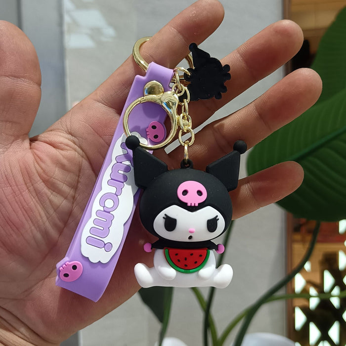 Wholesale PVC Cartoon Doll Keychain JDC-KC-KuangK001