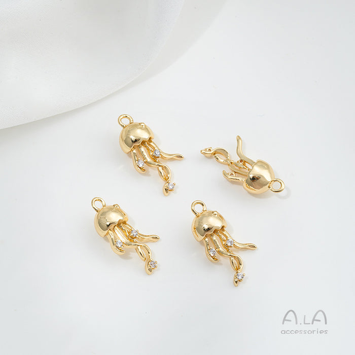 Wholesale Gold pendant, handmade bracelet, ear jewelry, pendant accessories