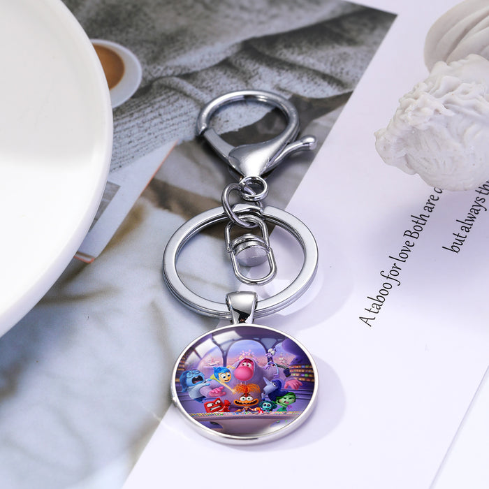 Wholesale Cartoon Time Gem Zinc Alloy Keychain JDC-KC-BS022