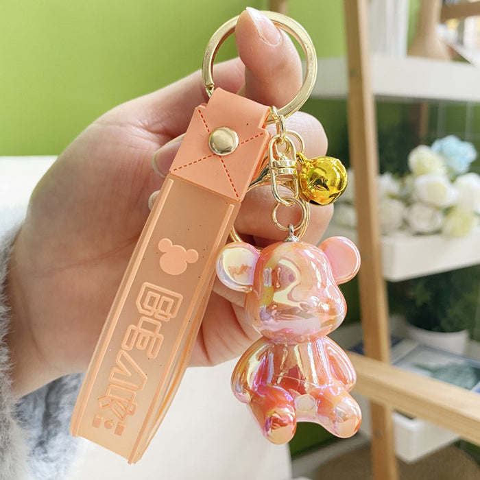 Wholesale Acrylic Fantasy Bear Keychain