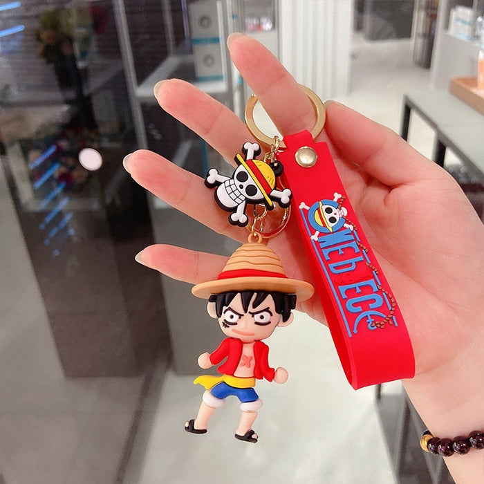 Wholesale Creative Cartoon Silicone Keychains JDC-KC-JinB004