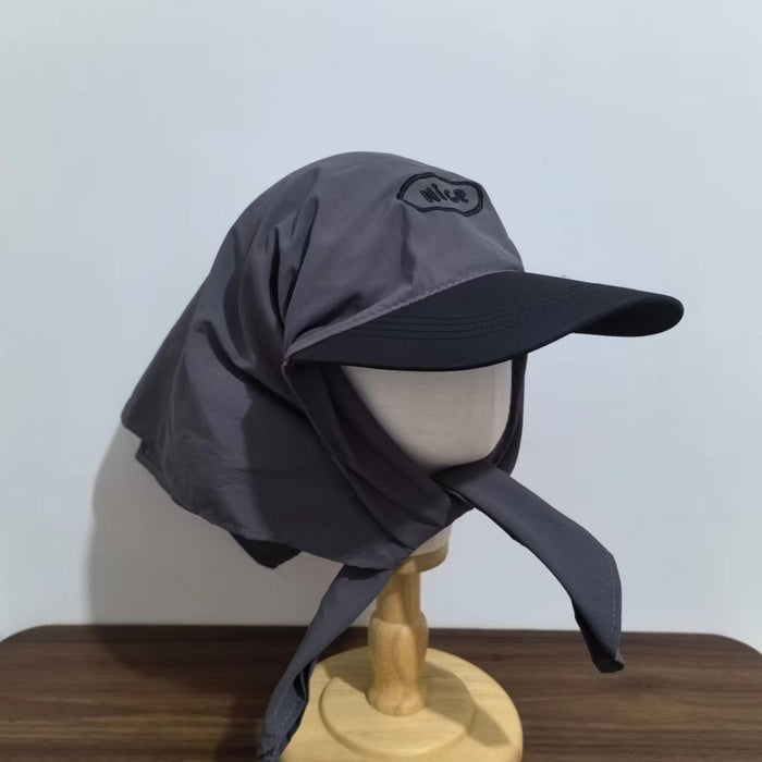 Wholesale Outdoor camping personalized portable with duckbill cap, quick drying strap, sun hat, sun protection headscarf