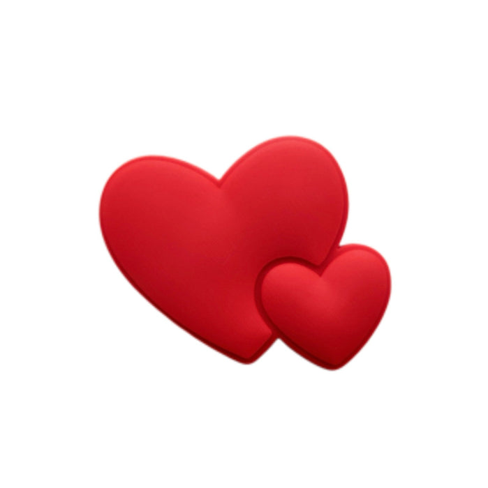 Wholesale Love Hole Shoes Flower Shoes Buckle DIY Removable Decorative Accessories Wholesale PVC Soft Rubber