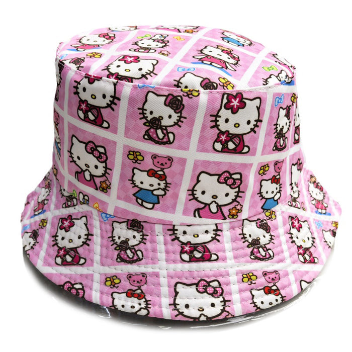Wholesale Fisherman's hat, cute cartoon basin hat, double-sided sun protection and sunshade hat, bucket hat