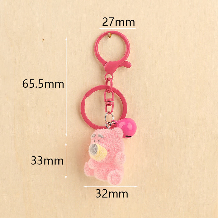 Wholesale Resin Cute Plush Phone Chain Keychain