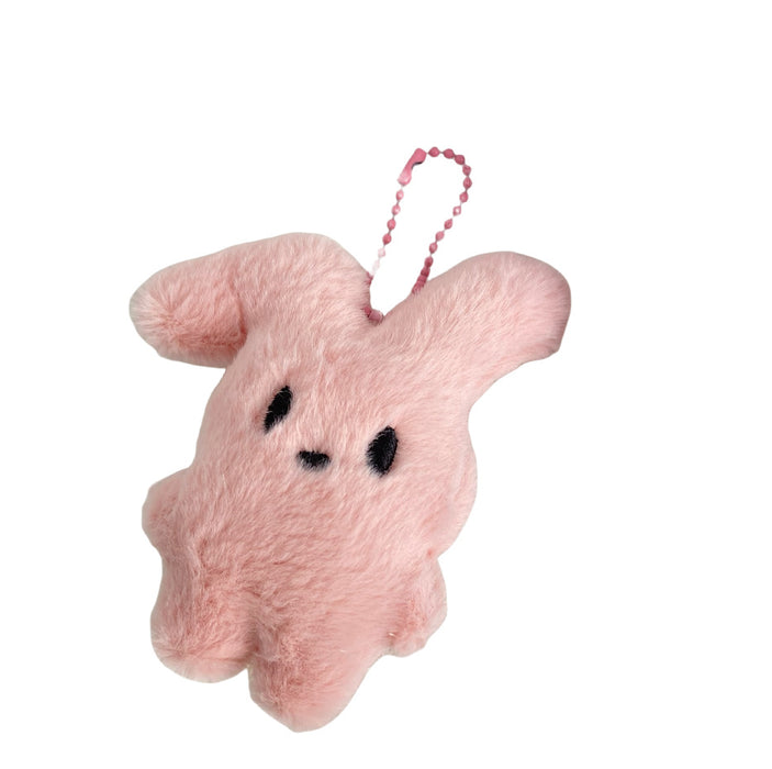 Wholesale Bent eared rabbit plush keychain keychain couple student personalized gift backpack hanging decoration