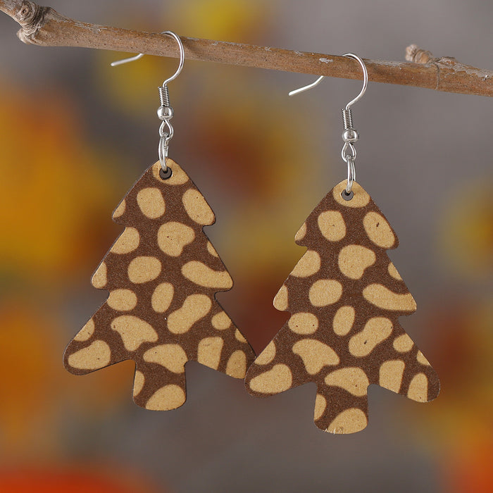 Wholesale  Christmas Tree Pendant Earrings