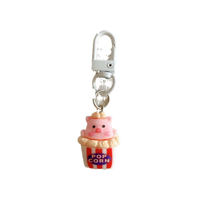 Wholesale Keychain pendant cartoon student girl hanging accessory with accessories