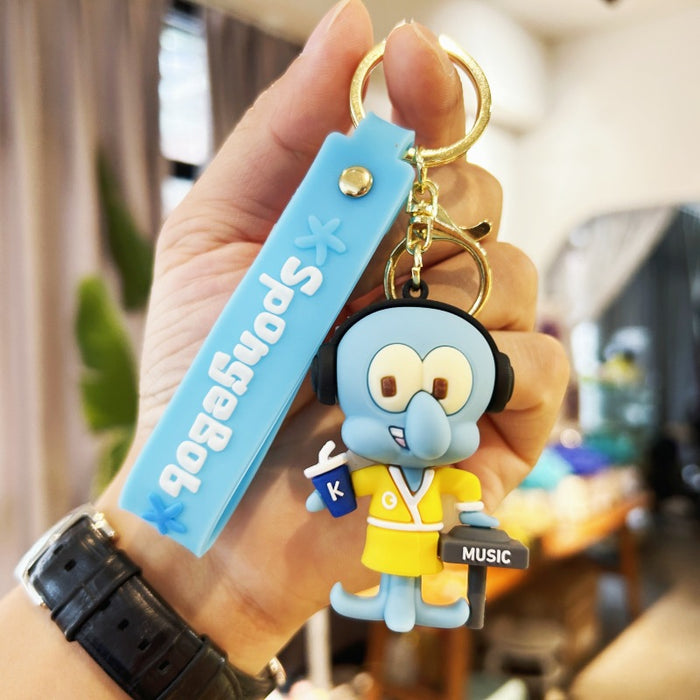 Wholesale PVC Cartoon Doll Keychain JDC-KC-WuYi274