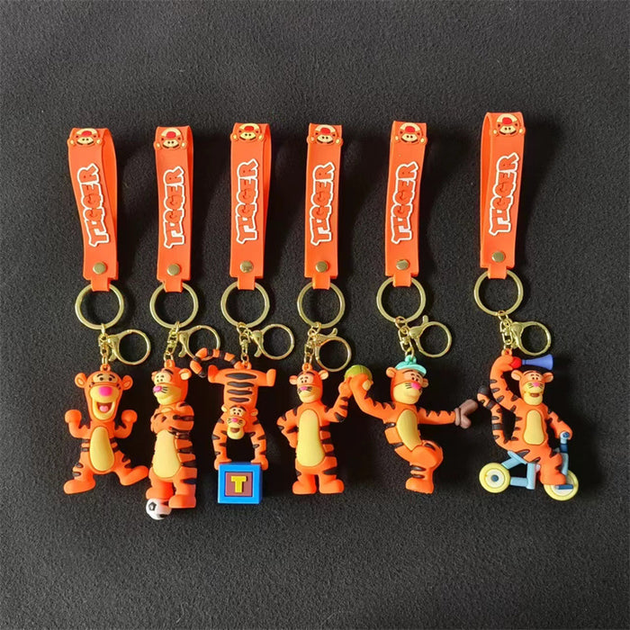 Wholesale Cartoon Silicone Doll Keychain JDC-KC-HaoXi006