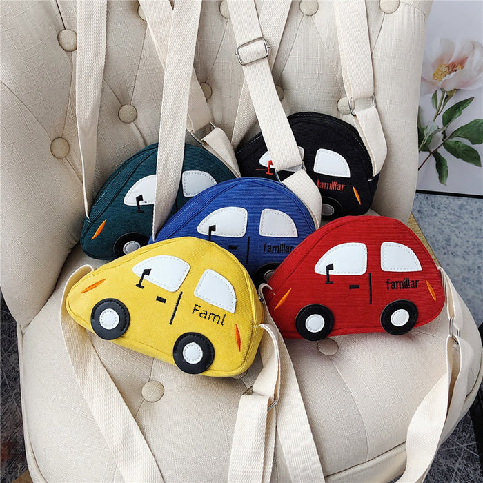 Wholesale Bag, car crossbody bag, new children's backpack, cute baby, stylish and personalized single shoulder