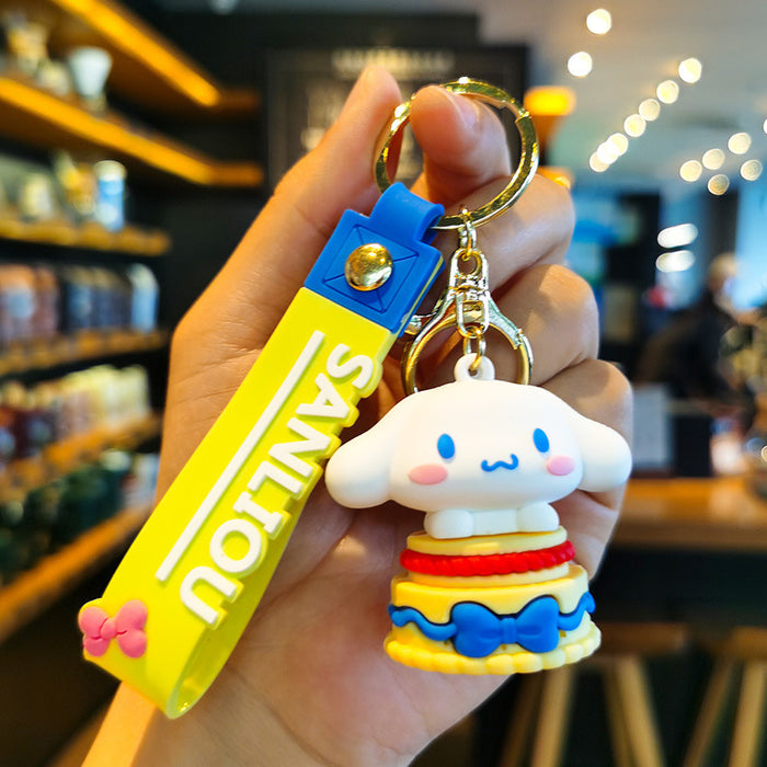 Wholesale Cartoon Doll Silicone Keychain JDC-KC-Tingm260