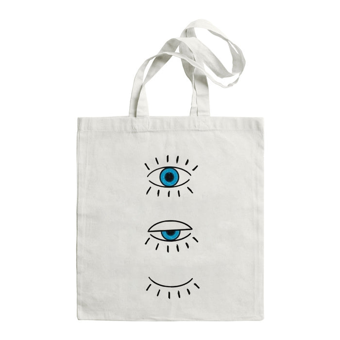 Wholesale Blue Devil's Eye Sail Bag Environmental Handbag Shopping Bag JDC-SD-PF002