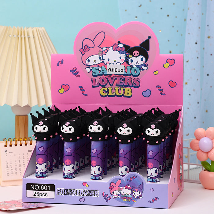 Wholesale New Soft Rubber Press Eraser, Student Cartoon Press Eraser, Children's Gift, Creative Stationery