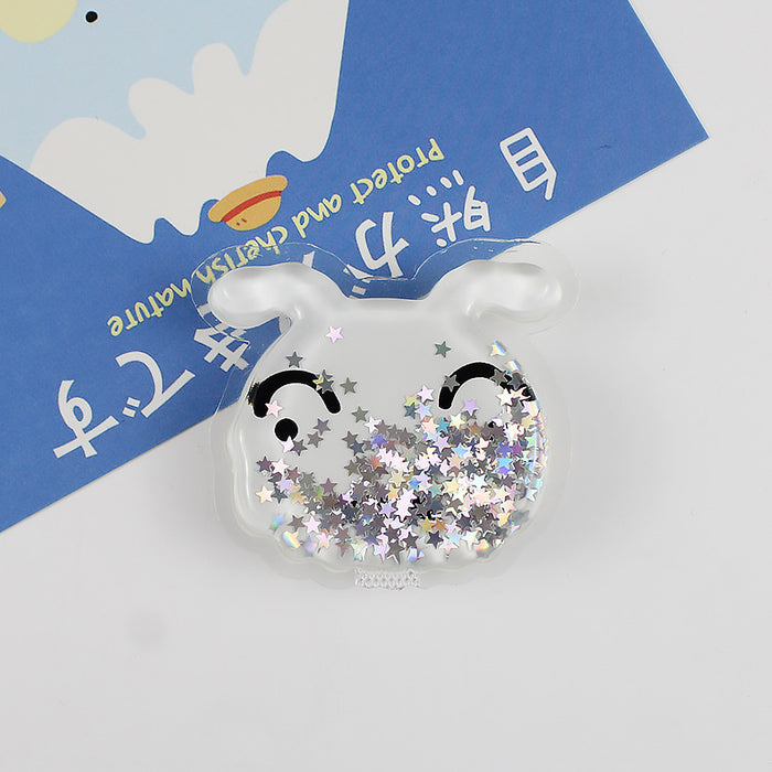 Wholesale Creative Cartoon Quicksand Phone Cushion Stand