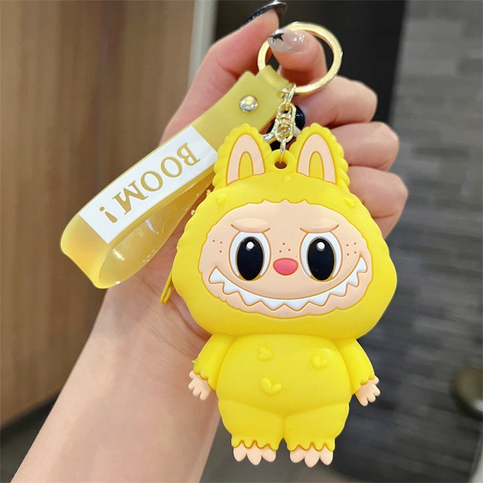 Wholesale Creative Cartoon Coin Purse Silicone Keychains