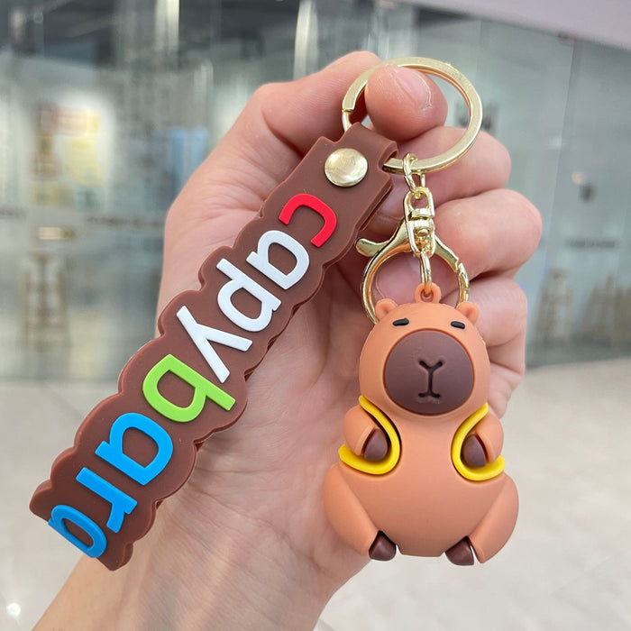 Wholesale Keychain cartoon figurine pendant, keychain ring, backpack ornament