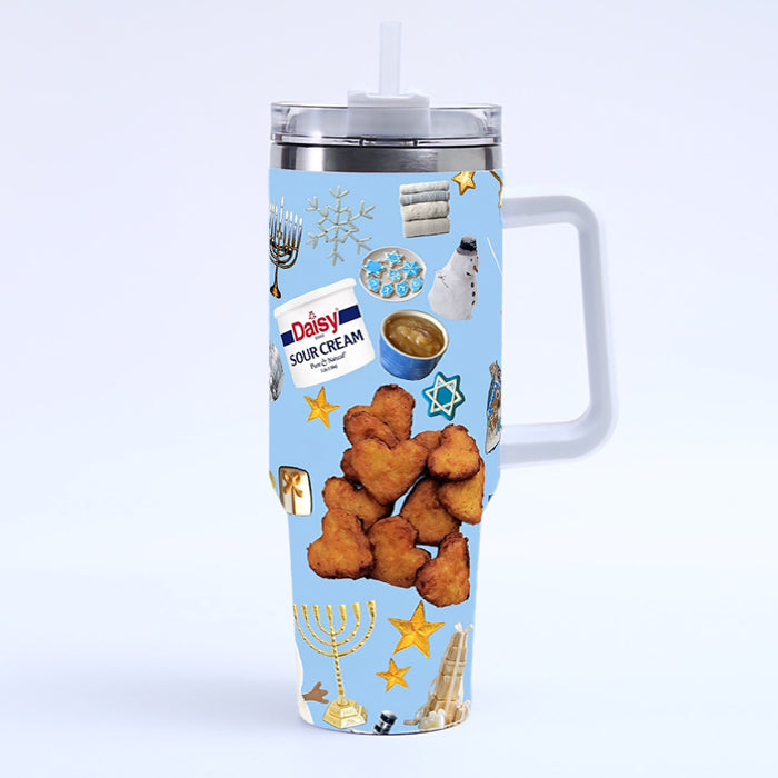 Wholesale 40oz Hanukkah Stainless Steel Thermos Cup