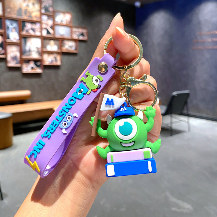 Wholesale Long-haired Monocular Chameleon Key Chain