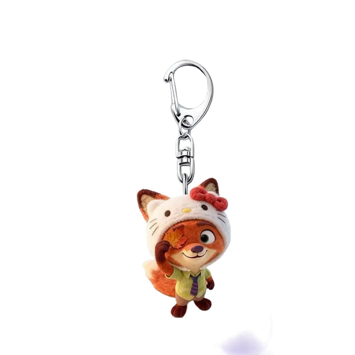 Wholesale Cute cartoon acrylic keychains for couples.
