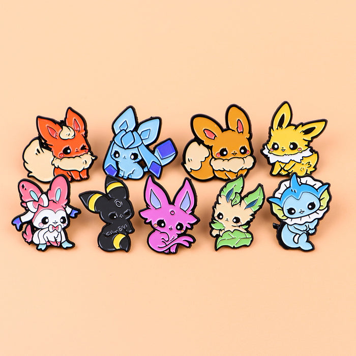 Wholesale Cartoon pet anime brooch colorful animation badge