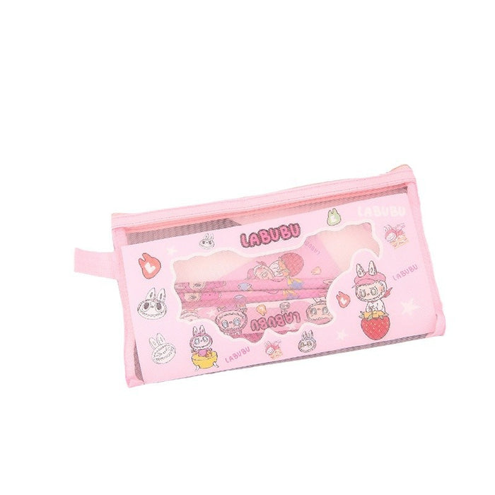 Wholesale Cartoon Monster Stationery Set Student Learning Supplies Gift Pencil Ruler Eraser Stationery