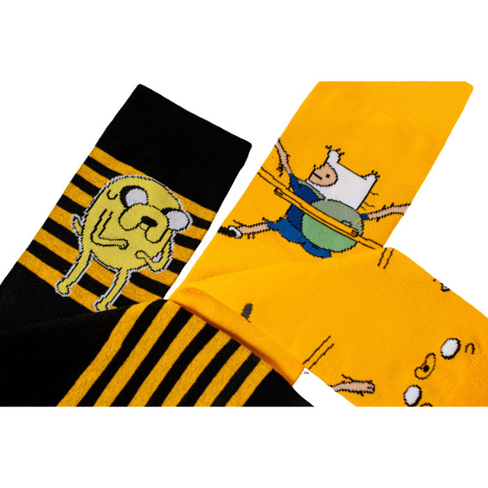 Wholesale Cartoon striped anime cotton mid-calf socks