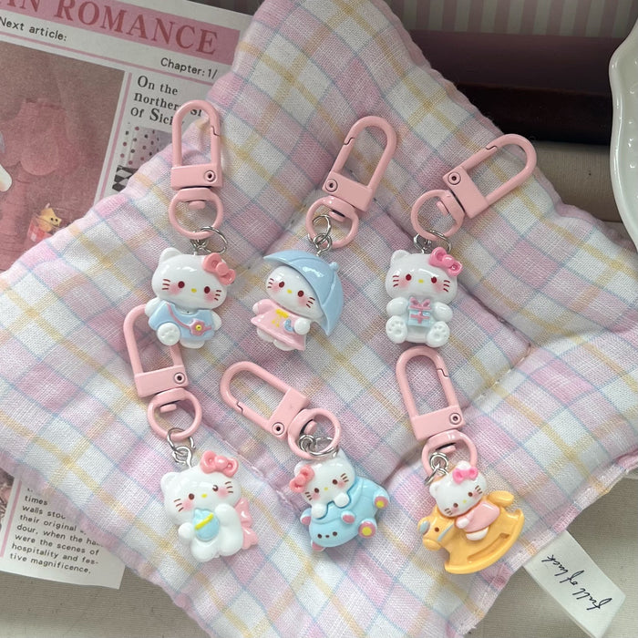 Wholesale Versatile keychain cute cartoon pendant accessory