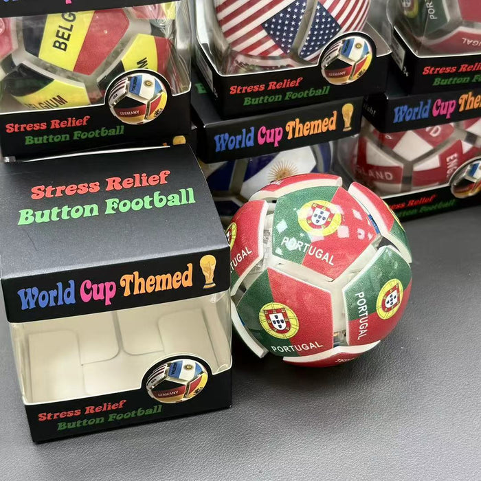 Wholesale 2026 Press Light Soccer Stress Toy Keychain Boutique Gift MOQ: 2