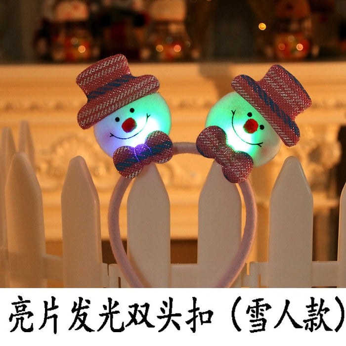 Wholesale Christmas Luminous Headbands,  Christmas Party Headbands