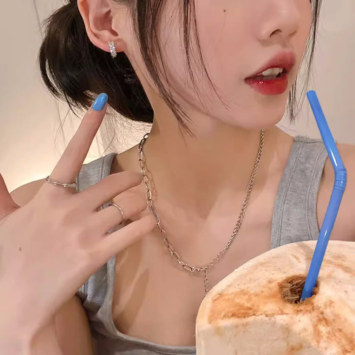 Wholesale Unique and exquisite zircon earrings, niche ear buckles