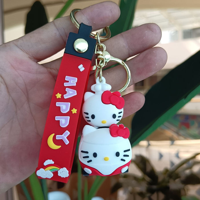 Wholesale Children's Cute Cartoon PVC Keychain JDC-KC-YiChang022