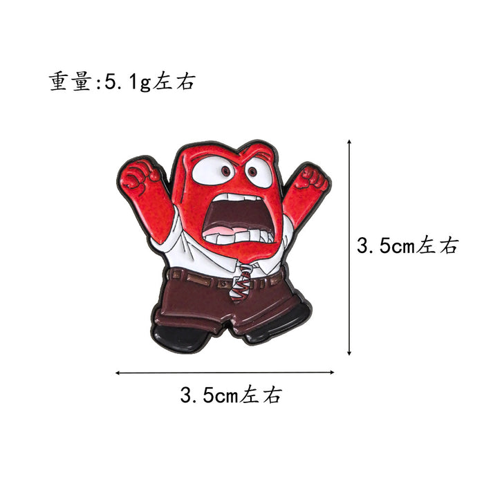 Wholesale Cute cartoon style creative personality film and television cartoon alloy brooch