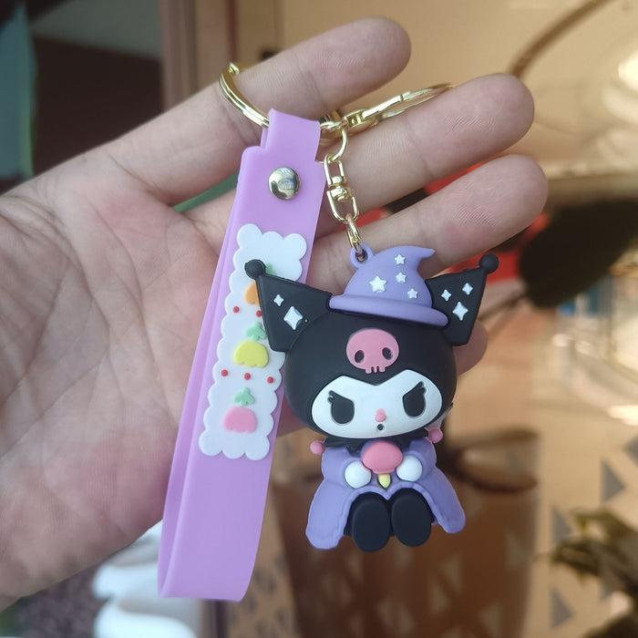 Wholesale PVC Cartoon Doll Keychain JDC-KC-KuangK021