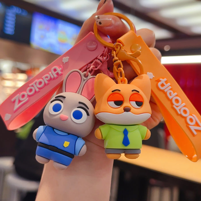 Wholesale Cute PVC cartoon keychains