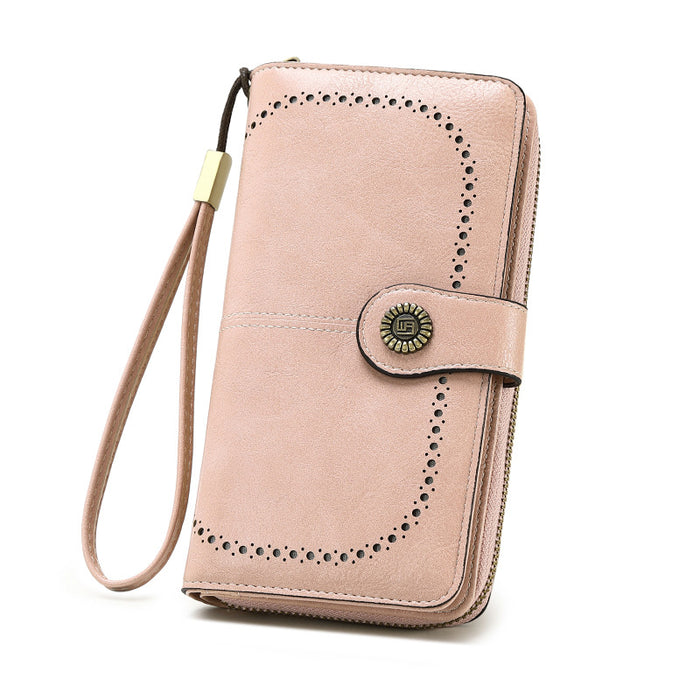Wholesale Wax Leather Vintage Wallet